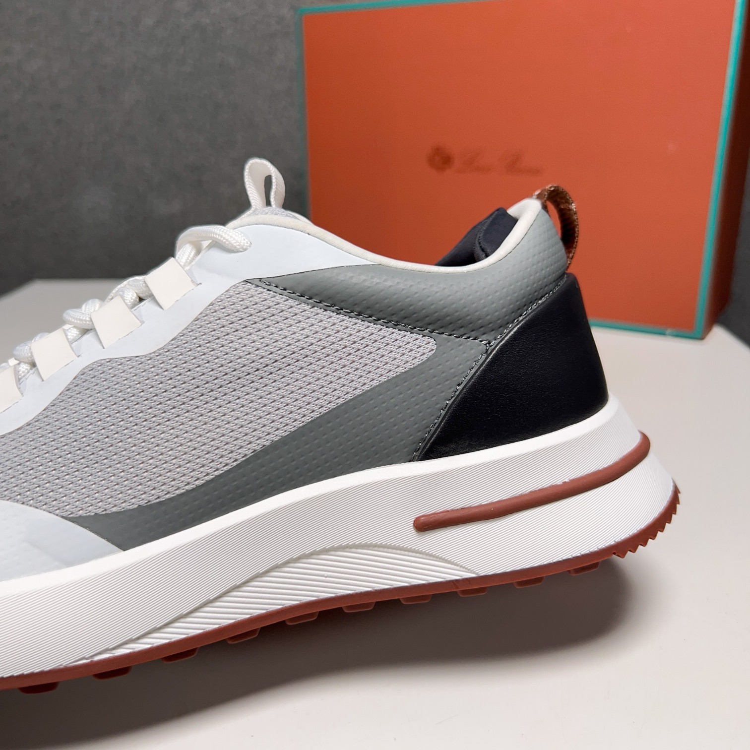 Loro Piana Otoño Caminar Deportes Hombres Zapatos LP Jogging (Dongguan producción OEM suela original