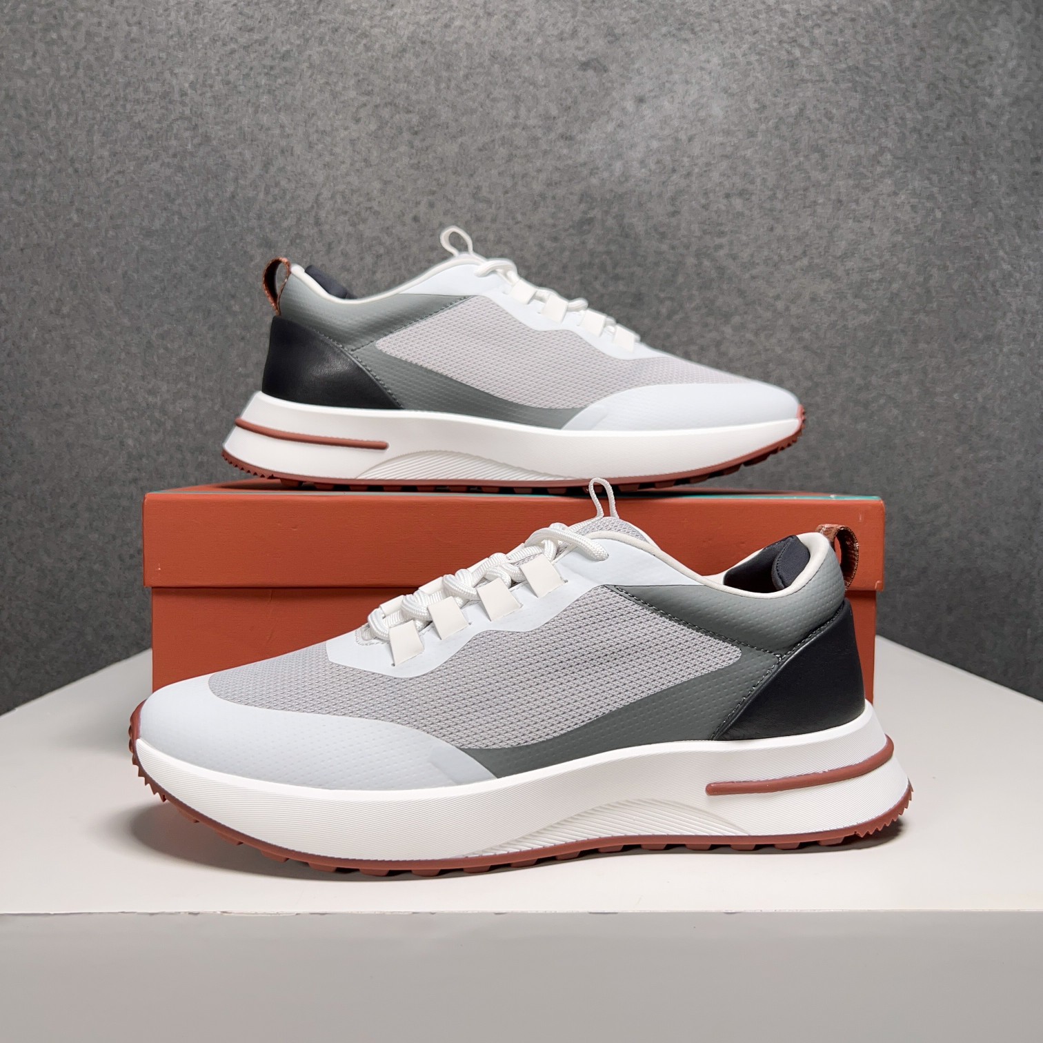 Loro Piana Otoño Caminar Deportes Hombres Zapatos LP Jogging (Dongguan producción OEM suela original