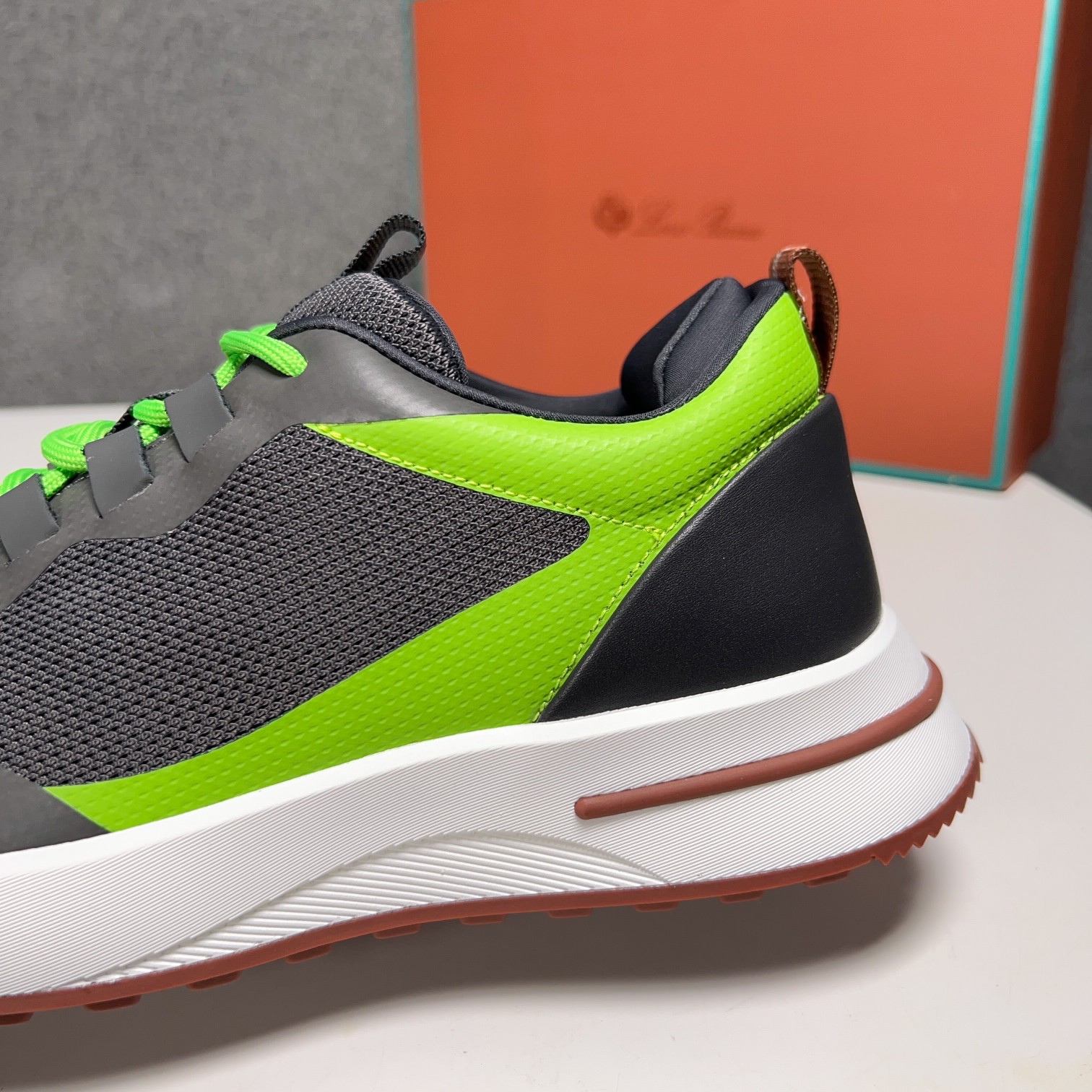 Loro Piana Otoño Caminar Deportes Hombres Zapatos LP Jogging (Dongguan producción OEM suela original