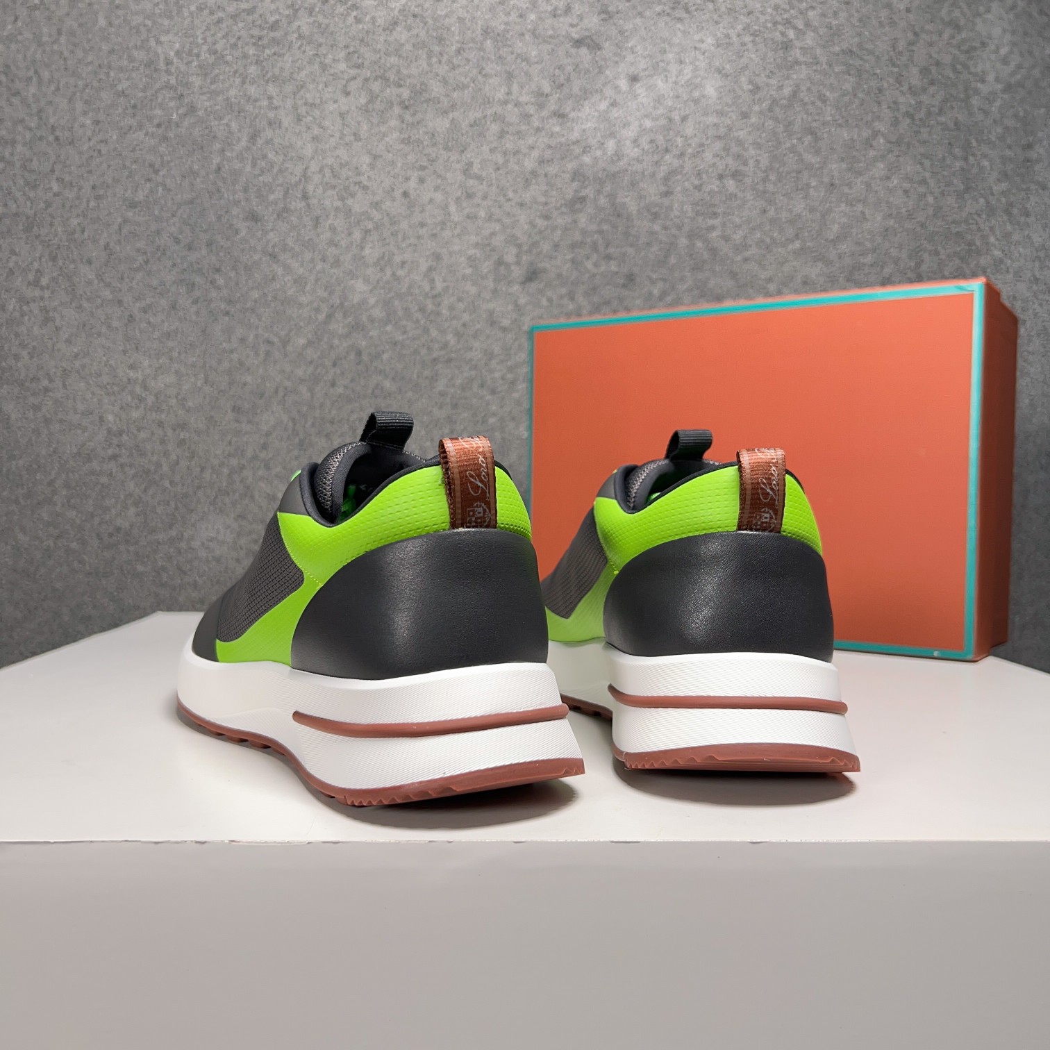 Loro Piana Otoño Caminar Deportes Hombres Zapatos LP Jogging (Dongguan producción OEM suela original
