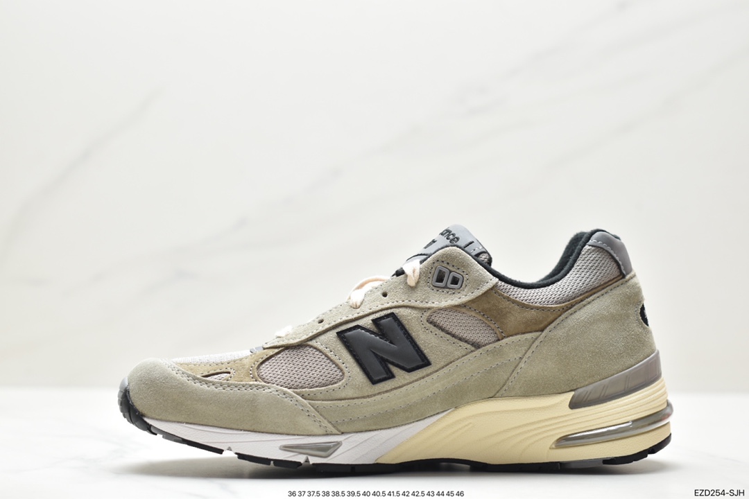 Pure original NB New Balance M991JJA series American-made classic versatile daddy casual sports running shoes M991JJA