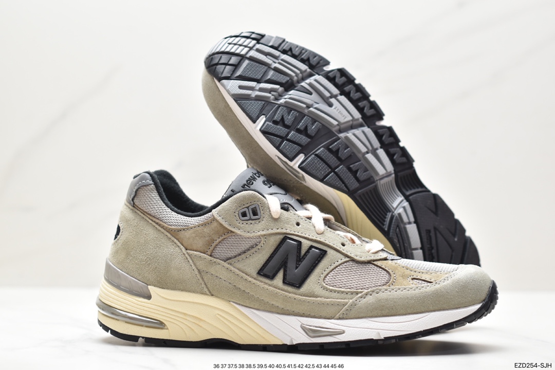 Pure original NB New Balance M991JJA series American-made classic versatile daddy casual sports running shoes M991JJA