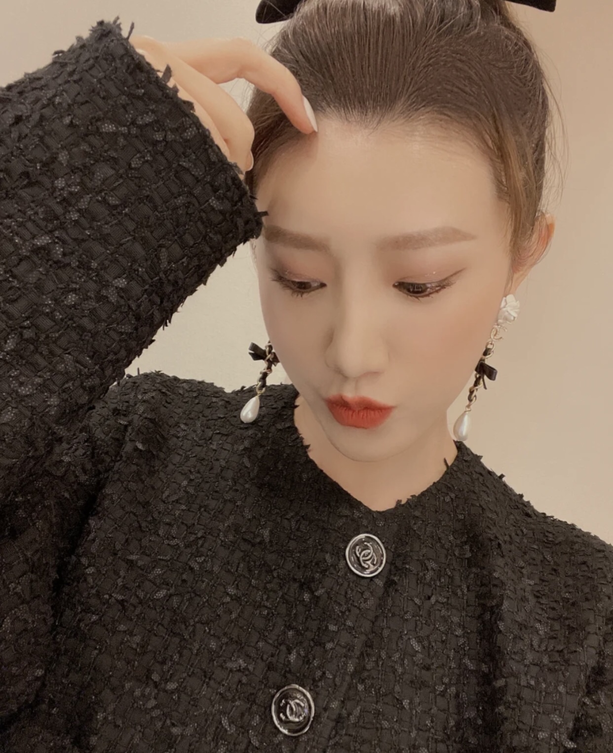 [Niche Series Jewelry]208876 [Produced by us] [Jujuju Hot Camellia Series] Z Y