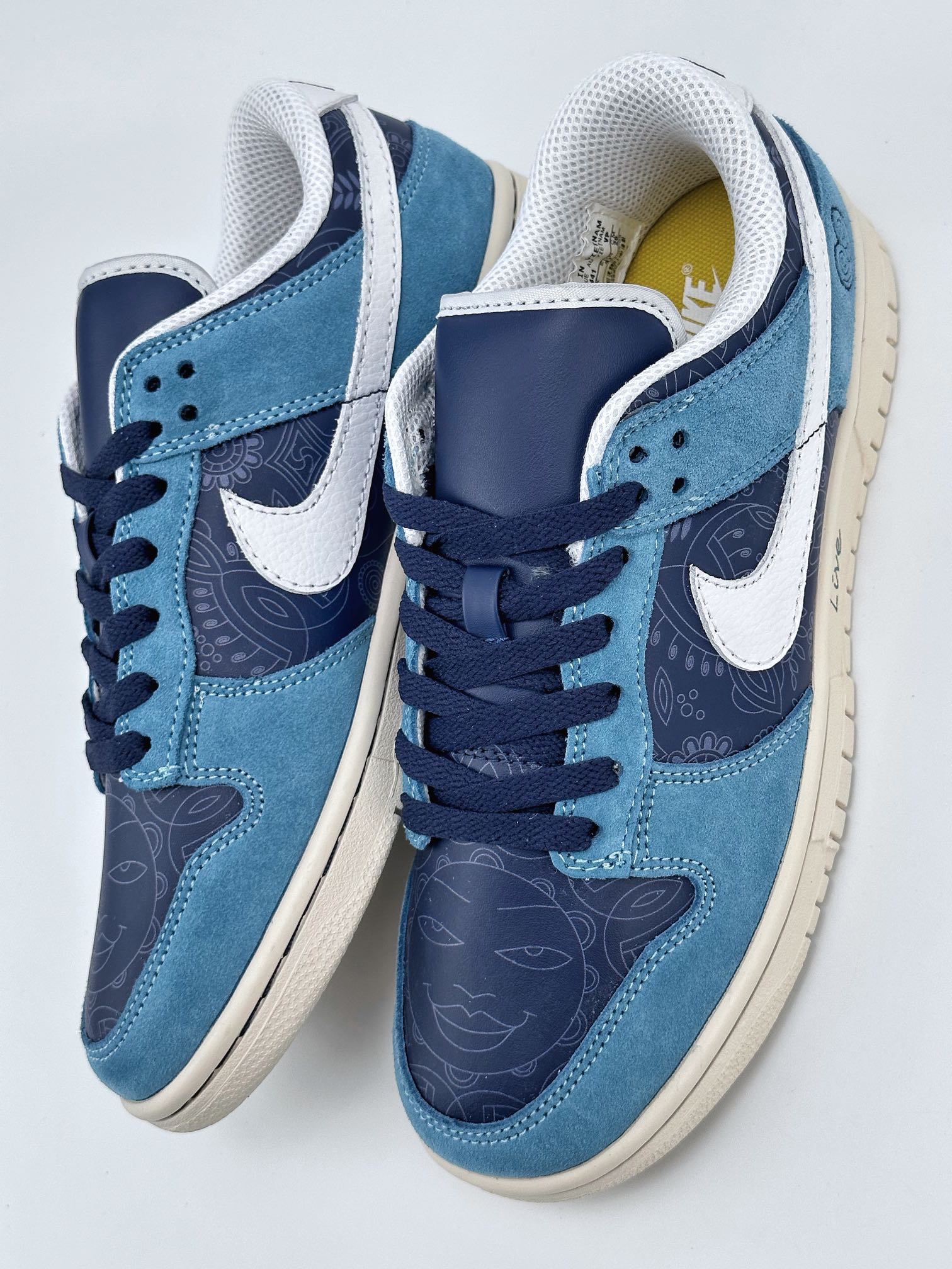 Nike SB Dunk Low No-label Suede Blue 318306-441