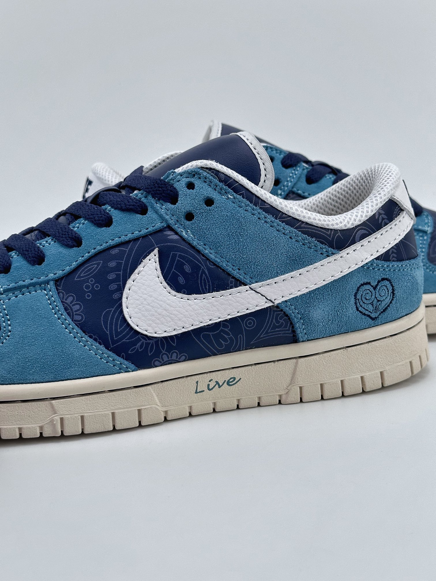 Nike SB Dunk Low No-label Suede Blue 318306-441