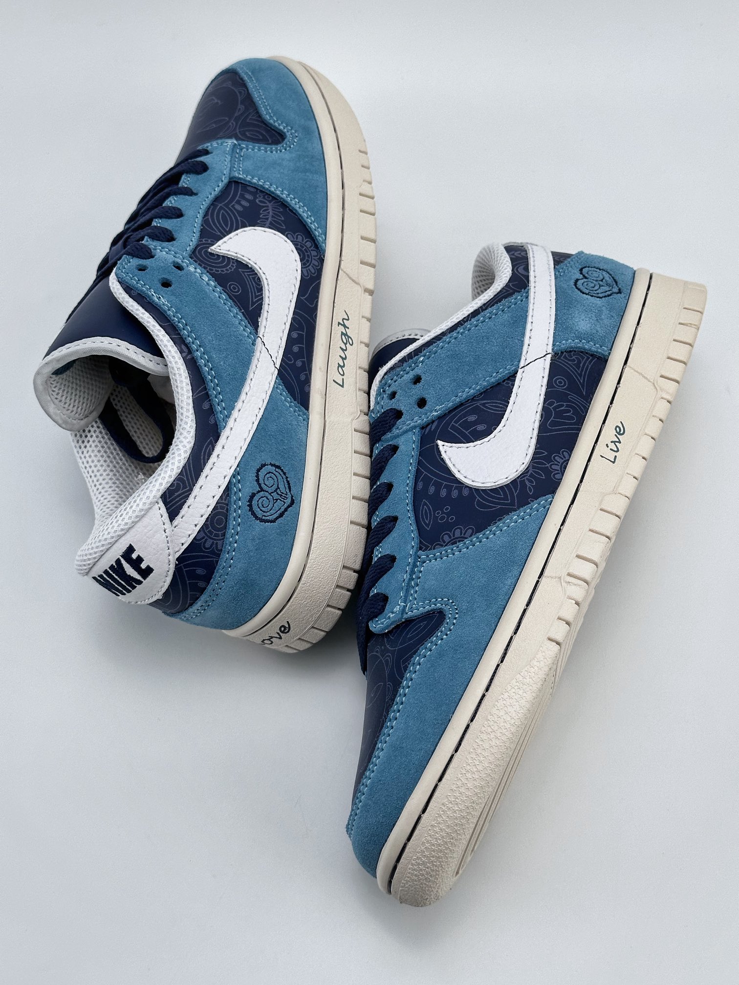 Nike SB Dunk Low No-label Suede Blue 318306-441