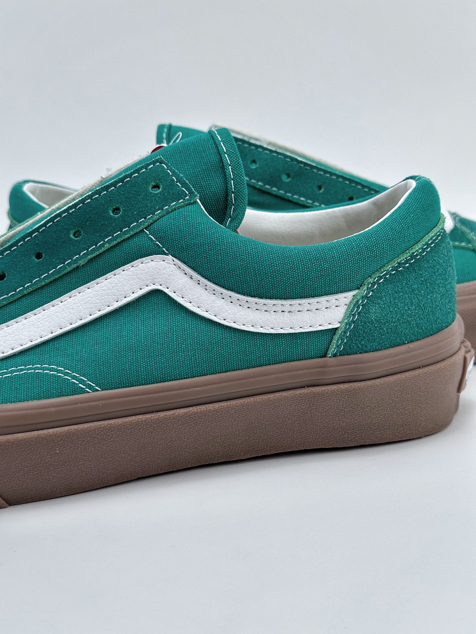 Vans Style 36 Gum 2023 official new raw rubber sole red/blue/green retro casual all-match skateboard shoes VN0A54F6GRNYK