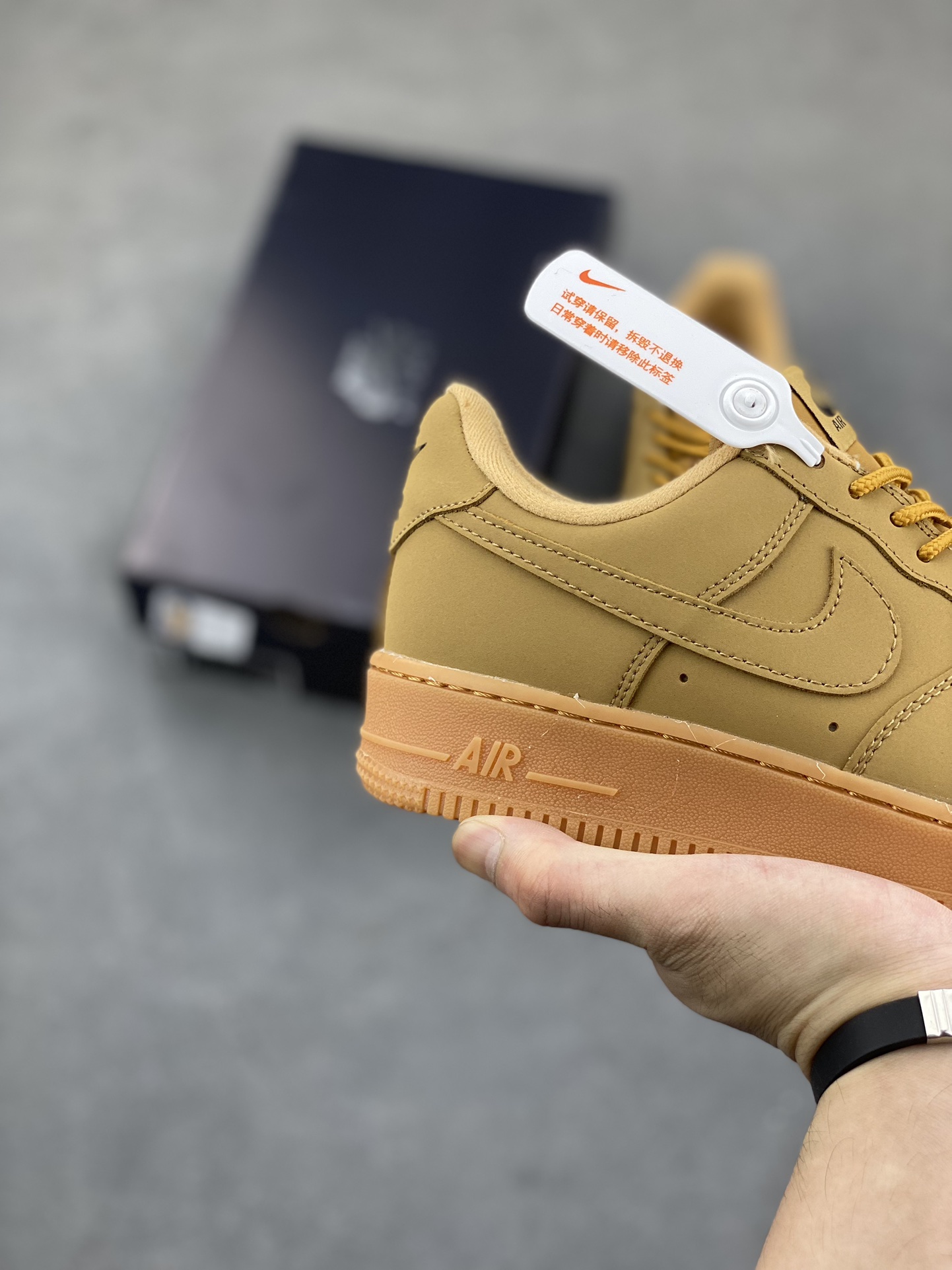 Nike Air Force 1 Low Wheat Casual Shoes - Stylish and Comfortable Sneakers 6 i1692217600 754 4