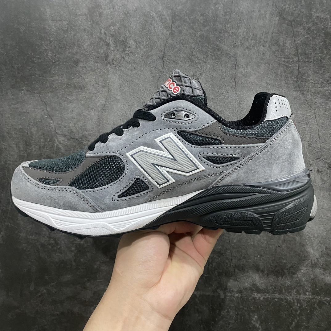 [K version pure original] New Balance NB990V3 x United Arrows joint gray-brown third-generation presidential retro jogging shoes M990UA3