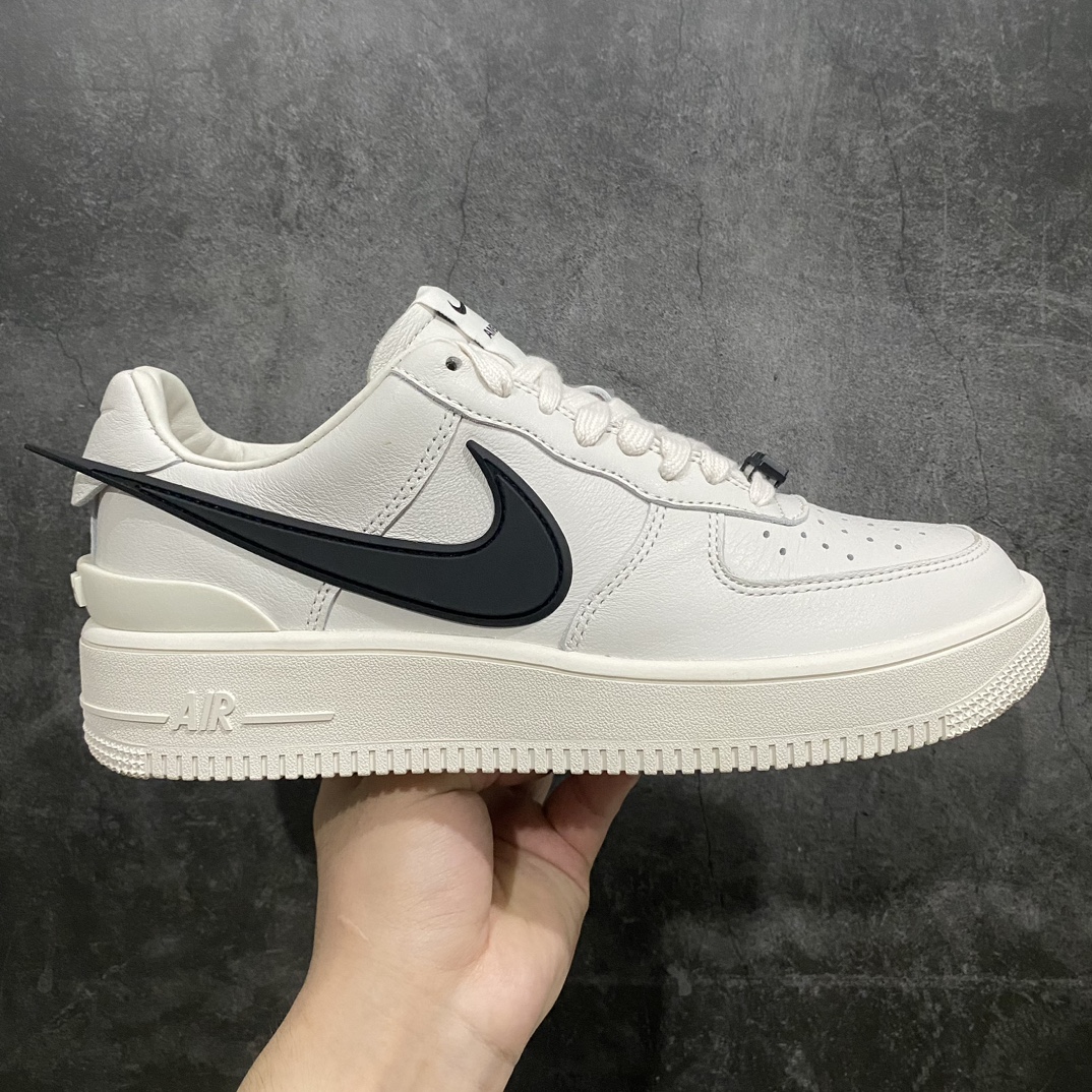 [OG pure original] Ambush x AF1 Air Force 1 Low Air Force One low-top sports shoes joint big hook white and black DV3464-002