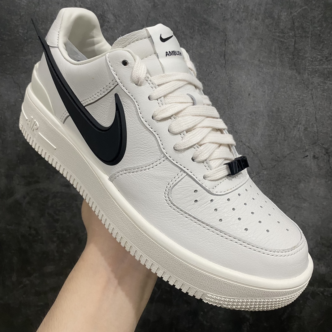 [OG pure original] Ambush x AF1 Air Force 1 Low Air Force One low-top sports shoes joint big hook white and black DV3464-002