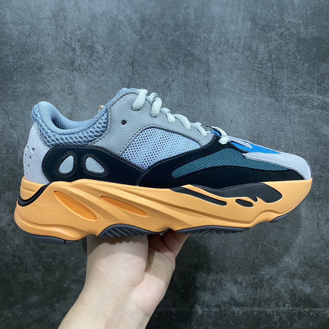 纯原版本Yeezy700WashOriange水洗橙灰橙GW0296市场最坚挺的版本此版本也不会随着市场