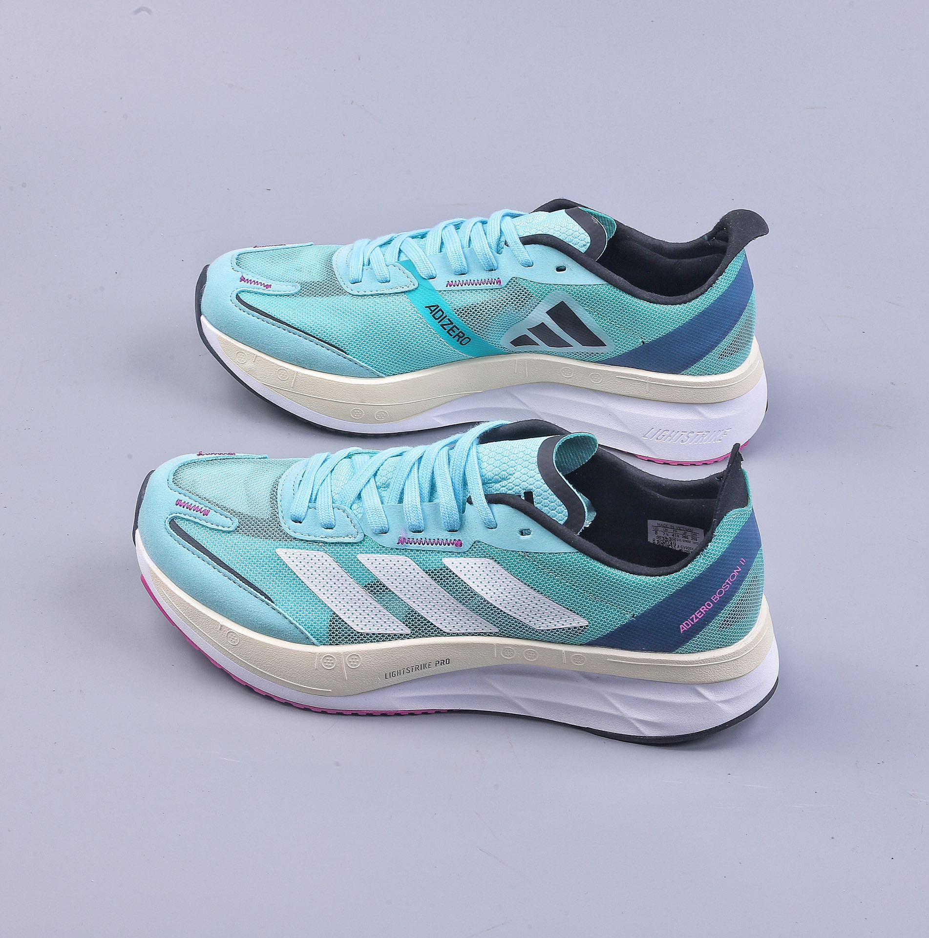 Adidas Adizero Boston 11 ultra-light foam bottom cushioning breathable running shoes GV9064