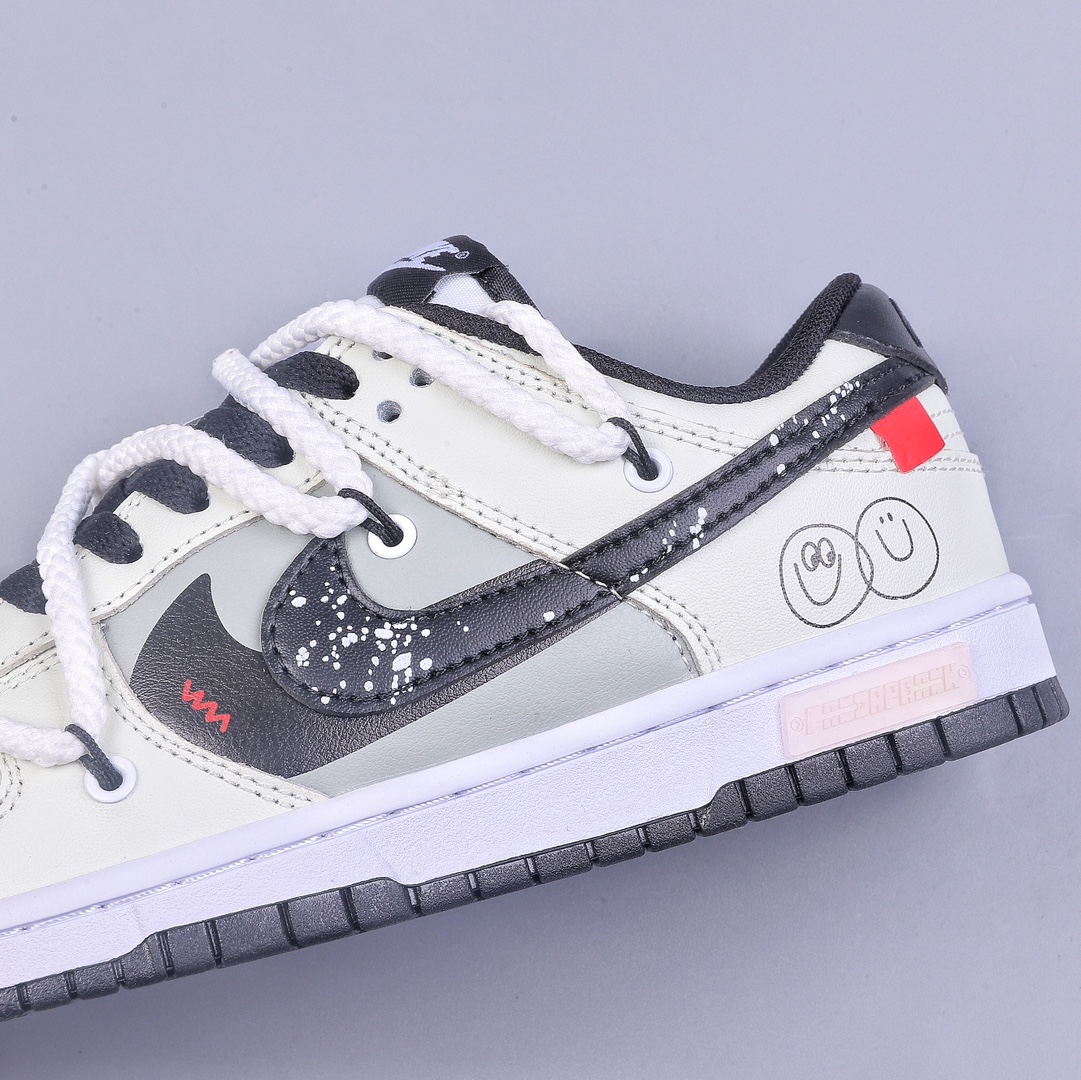 OW custom gift box Nk Dunk Low sb strap deconstruction SB buckle broken backboard fashion casual shoes DD1391-100