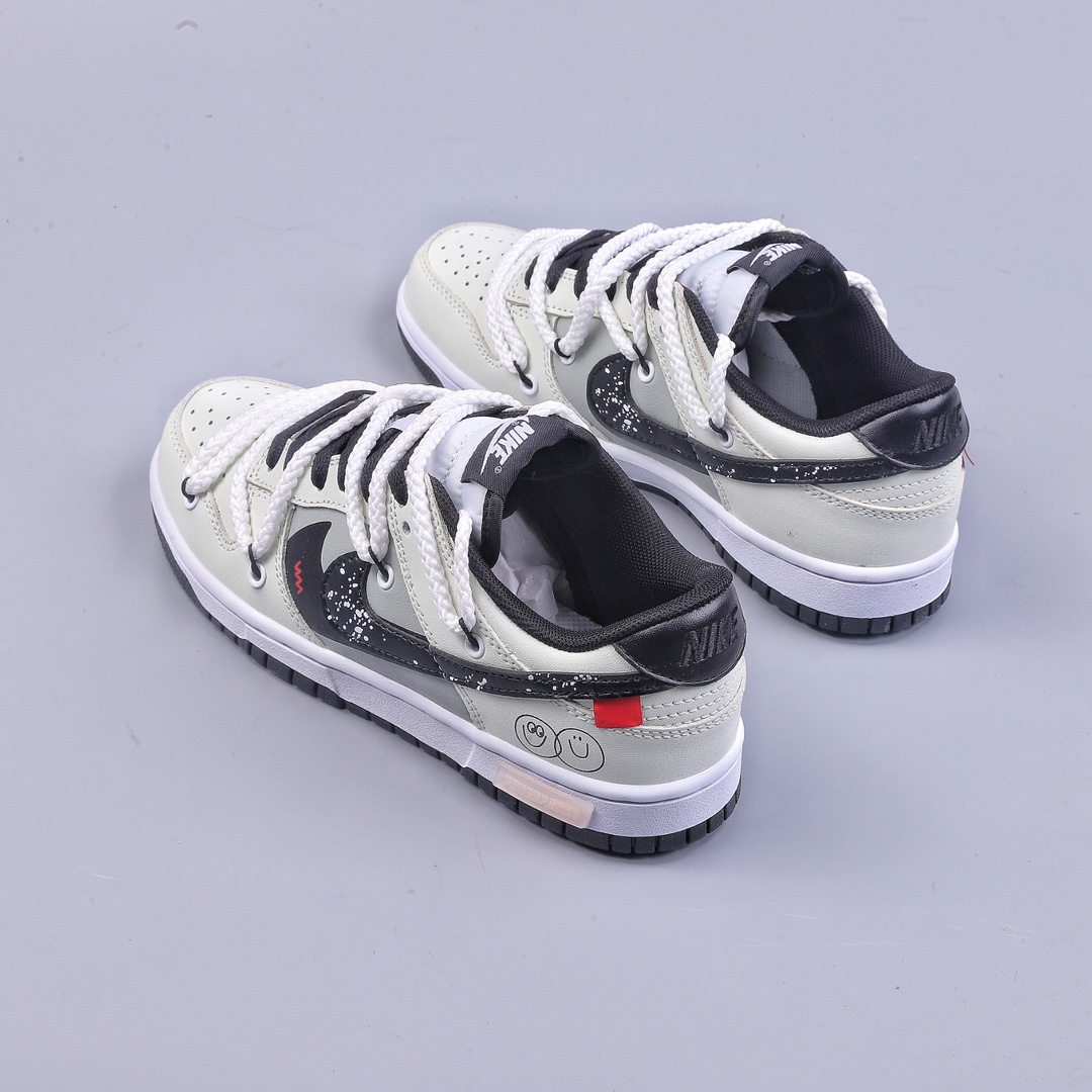 OW custom gift box Nk Dunk Low sb strap deconstruction SB buckle broken backboard fashion casual shoes DD1391-100