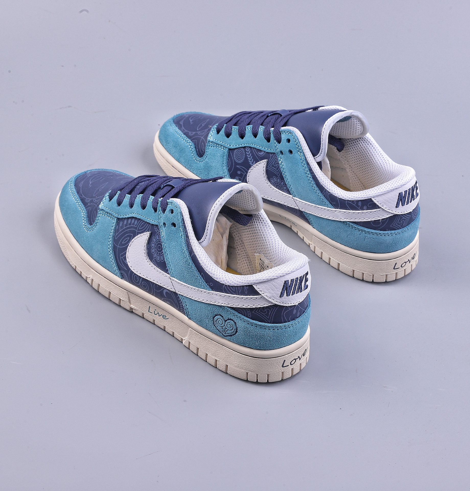 NK Dunk Low Blue and White 318306-441