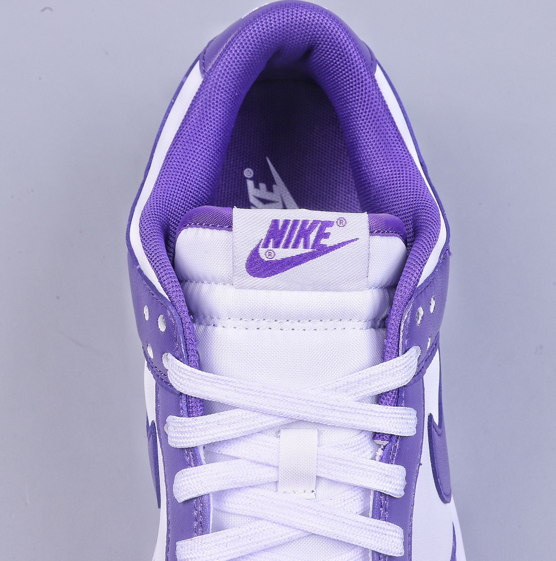 VT NK Dunk low Retro ”Court Purple” white and purple low-top casual sports shoes DD1391-104