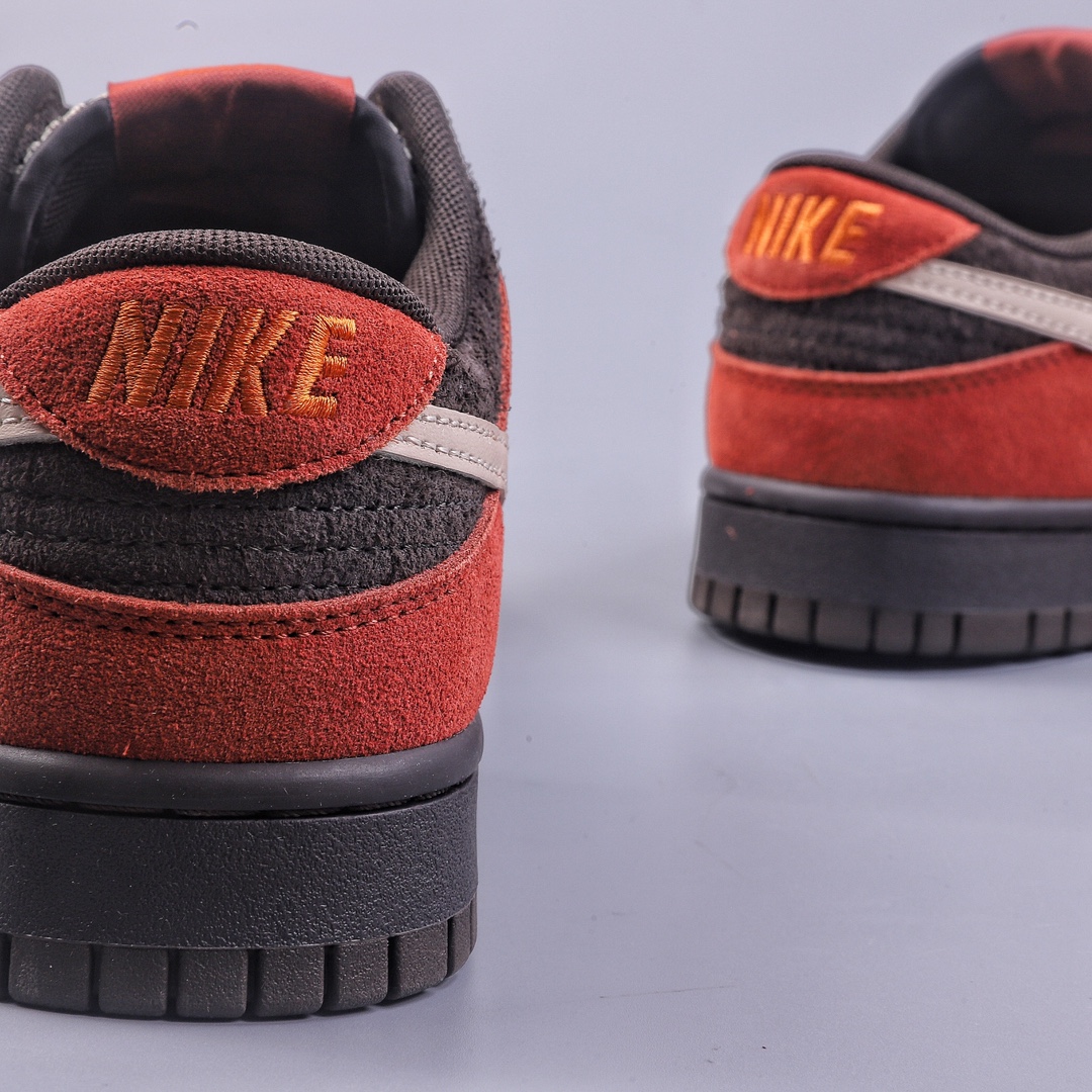 GT Nike SB Dunk Low ”Red Panda” Dunk Series Low-top Casual Sports Skateboard Shoes FV0395-200