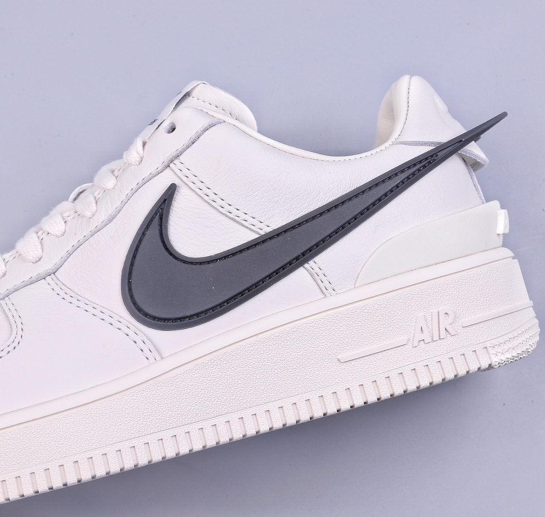 OG AMBUSH x NK Air Force 1 Low Air Force One Low-top Sports Shoes Joint Big Hook White and Black DV3464-002