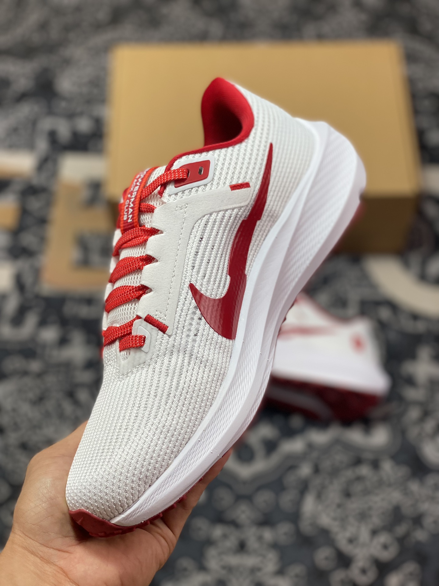 Air Zoom Pegasus 40 White Red FJ2844-100