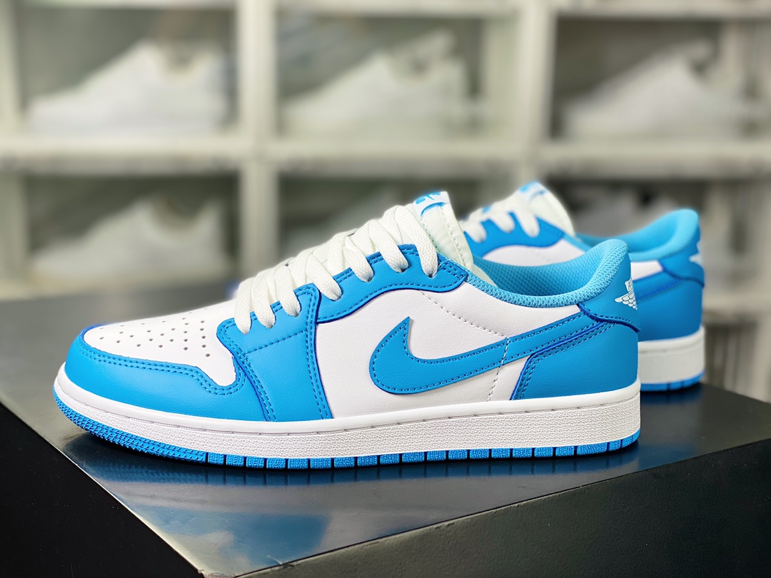 Eric Koston x Dunk SB x Air Jordan 1 Low ”Carolina Blue” SB mixed AJ1 Jordan first generation basketball shoes ”North Carolina Blue and White Low Top” CJ7891-401