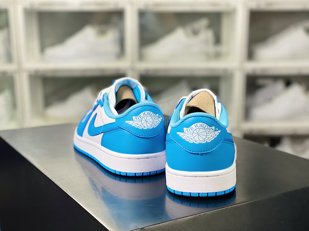 Eric Koston x Dunk SB x Air Jordan 1 Low ”Carolina Blue” SB mixed AJ1 Jordan first generation basketball shoes ”North Carolina Blue and White Low Top” CJ7891-401