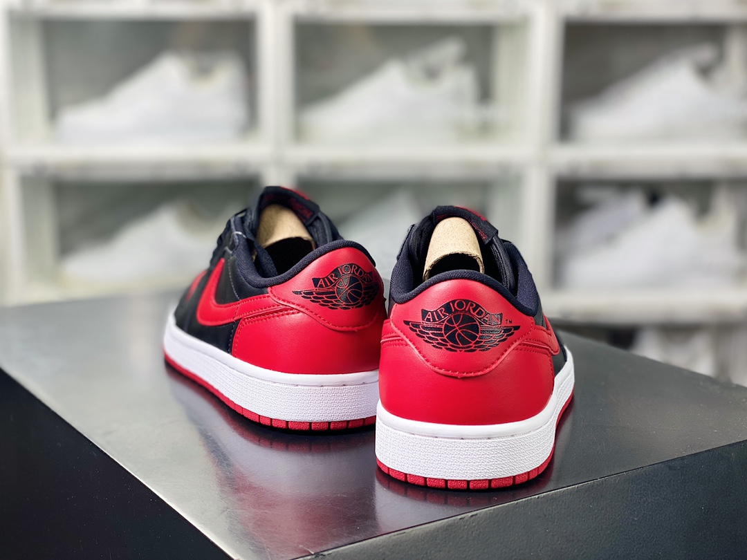 200 Air Jordan 1 Retro Low OG”Bred”AJ1乔丹一代低帮篮球鞋“OG黑红禁穿”705329-001