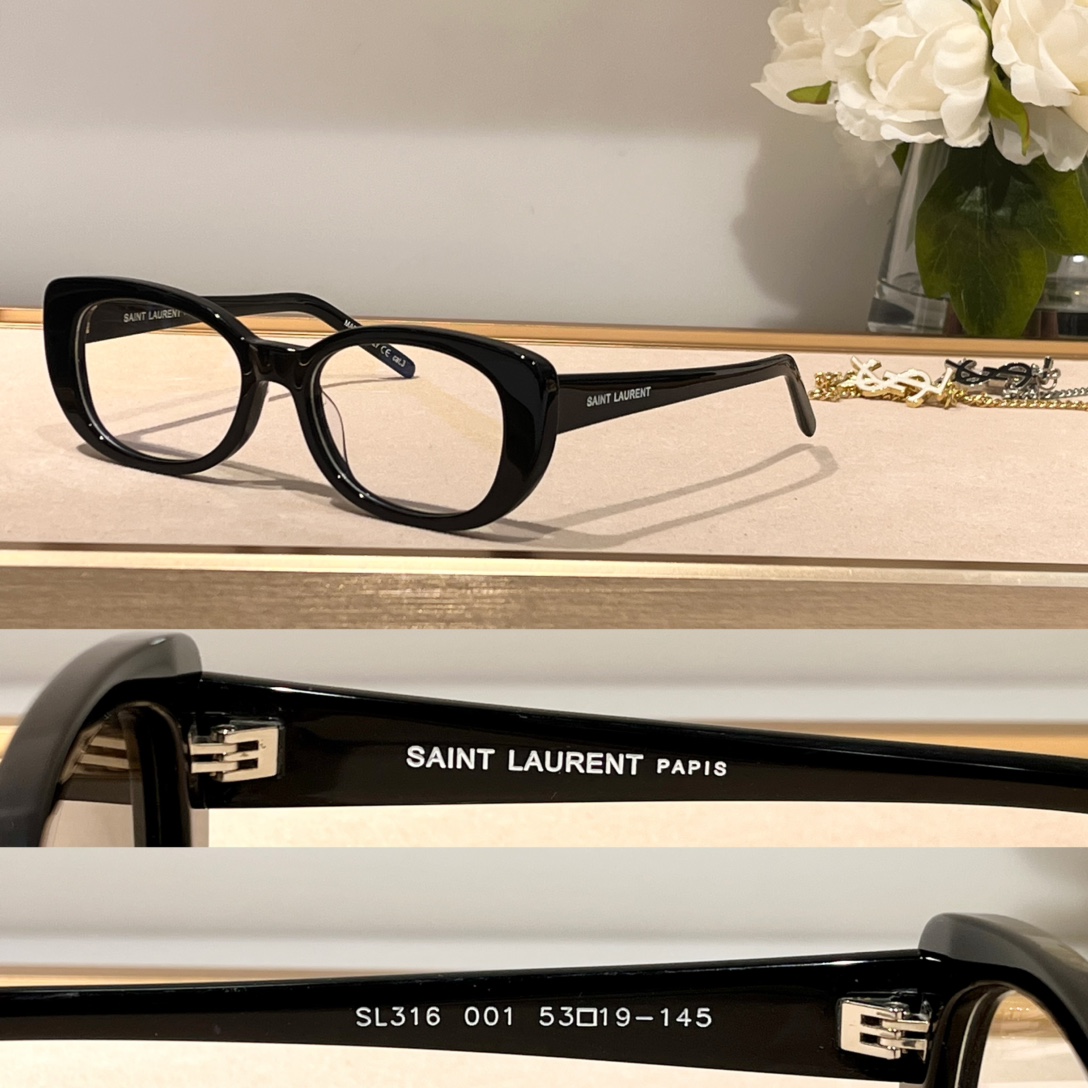  非市面流通货⚠️
SAINT LAURENT 
SL316
Size53口19-145💕
