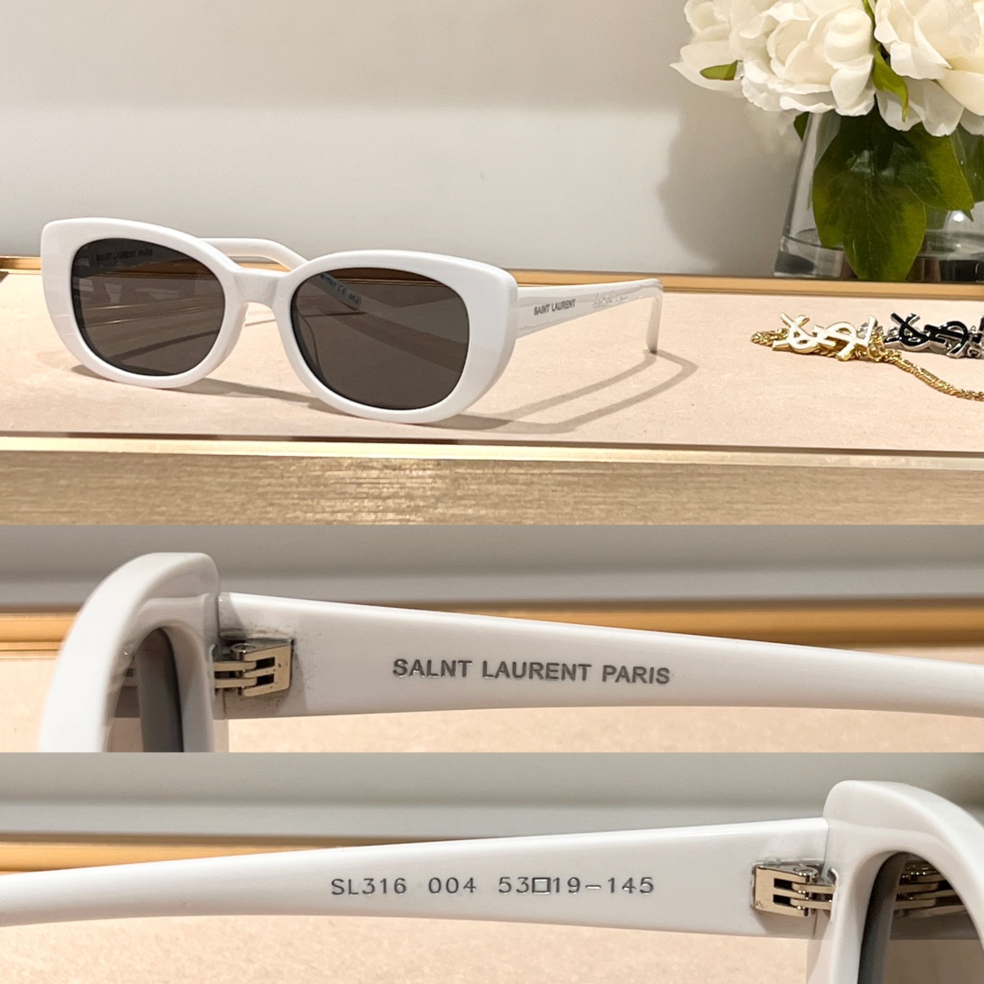  非市面流通货⚠️
SAINT LAURENT 
SL316
Size53口19-145💕
