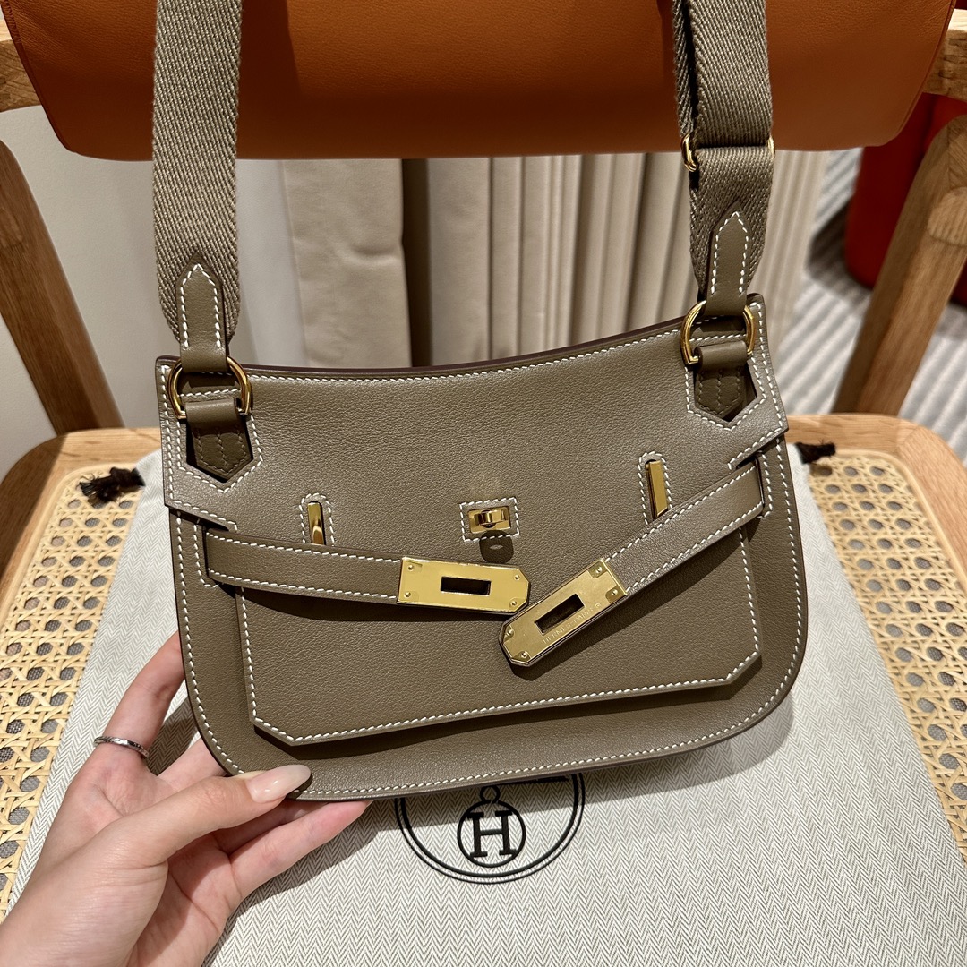 Mini Jypsiere Etoupe Swift Leather Gold Hardware Handmade Shoulder Bag 8 i1692254275 6005 7