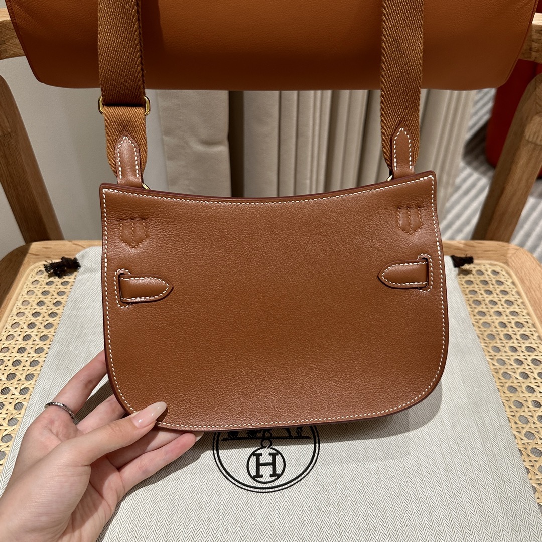Handmade Mini Jypsiere Bag in Gold Swift Leather with Gold Hardware 3 i1692254520 2636 1