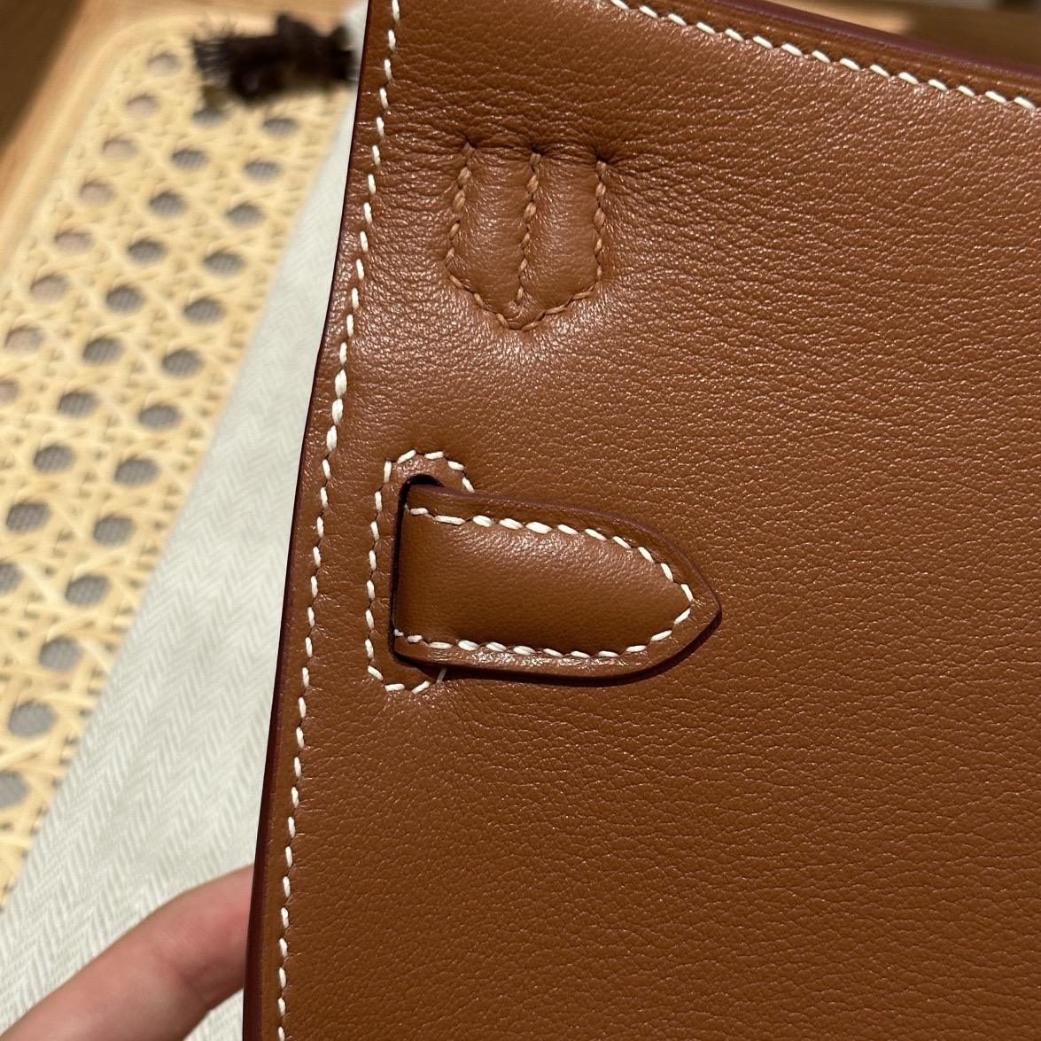 Mini Jypsiere Gold Swift Leather Bag with Gold Hardware and Hand Stitching 7 i1692254537 2925 5