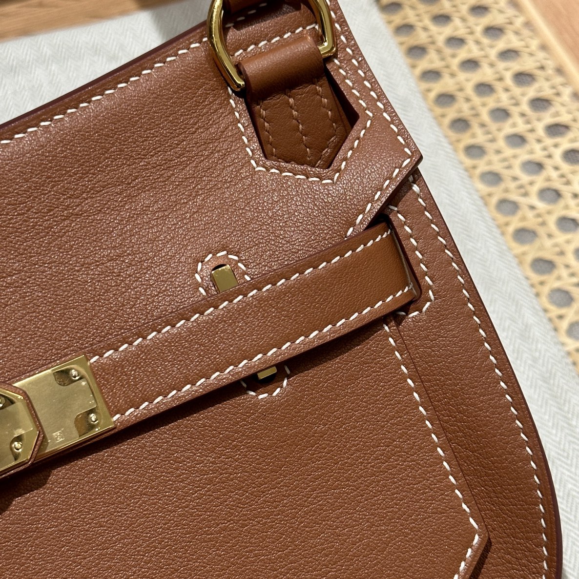 Mini Jypsiere Gold Swift Leather Bag with Gold Hardware and Hand Stitching 4 i1692254537 9590 2