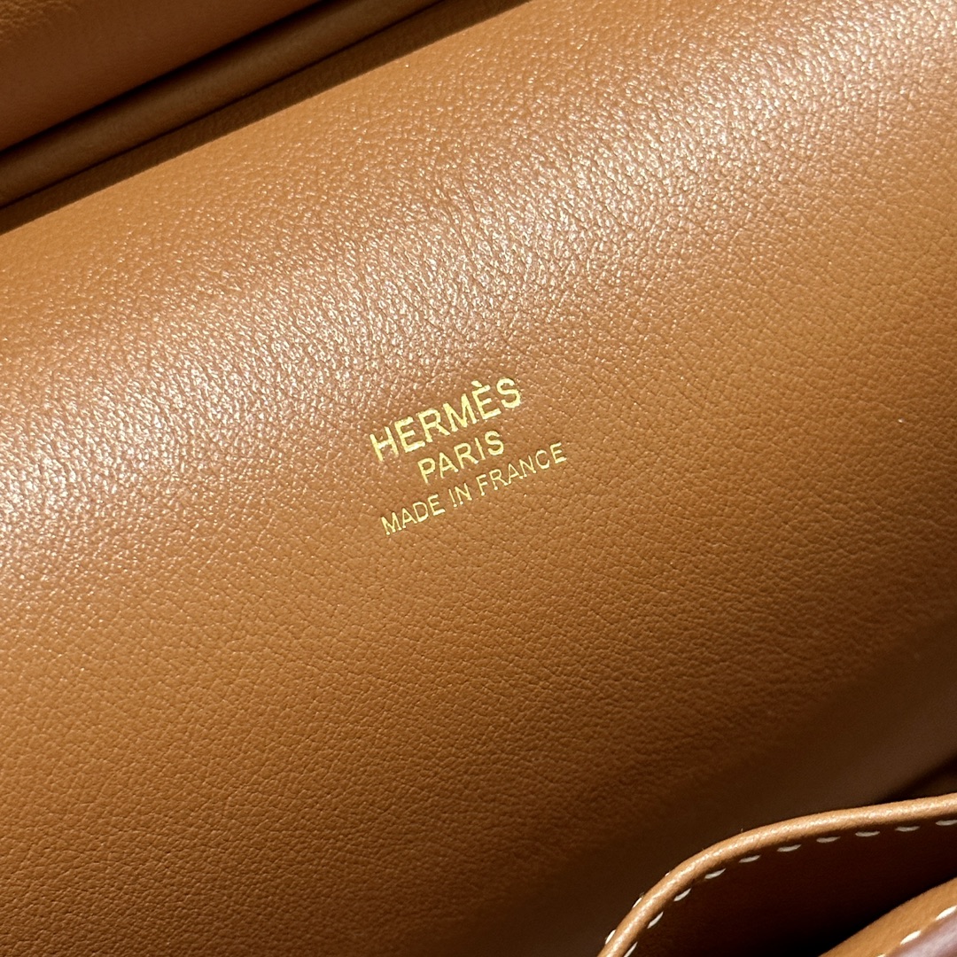 Handmade Mini Jypsiere Bag in Gold Swift Leather with Gold Hardware 8 i1692254963 314 6