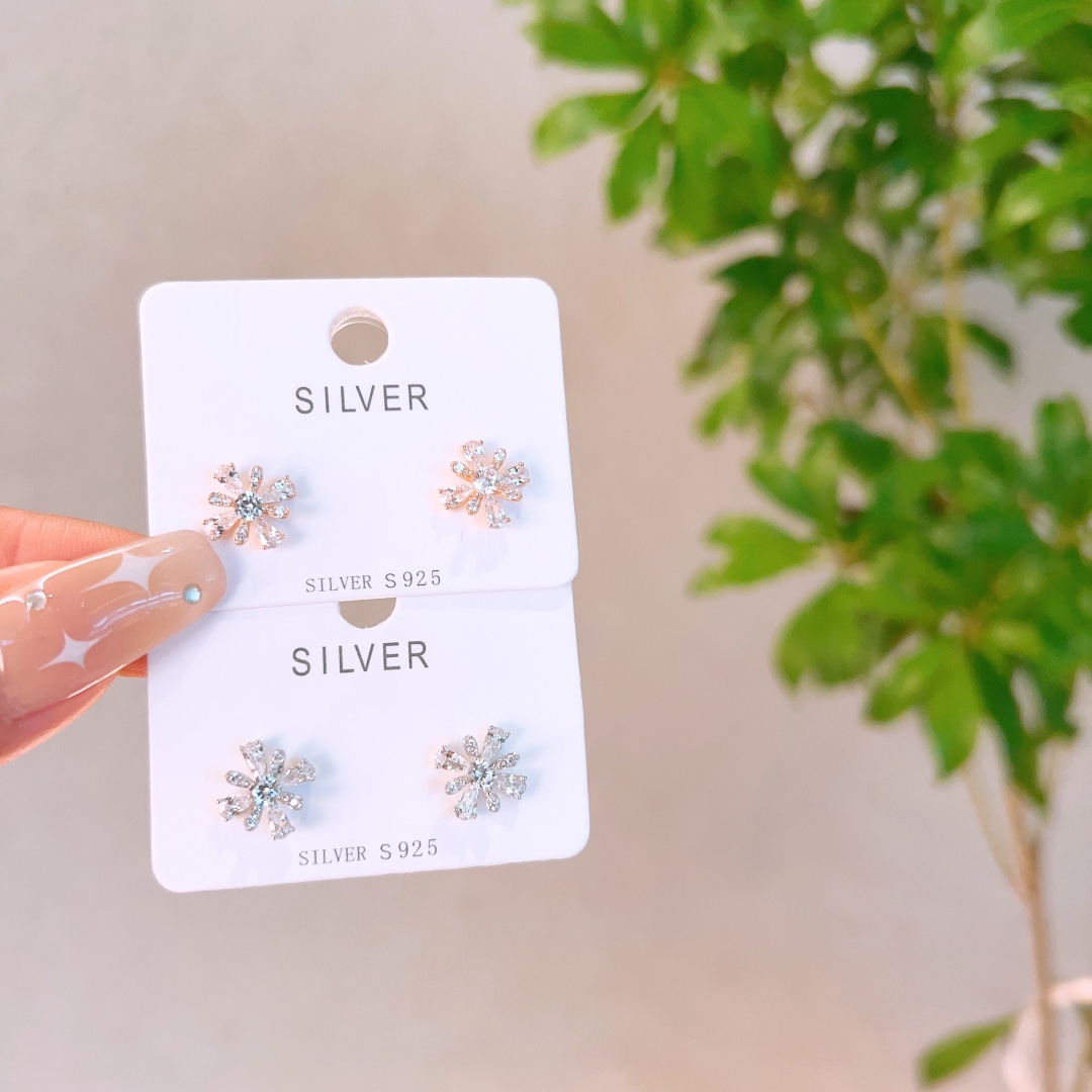 Feinsilber Ohrringe Sanft Muttergeburtstag Silber