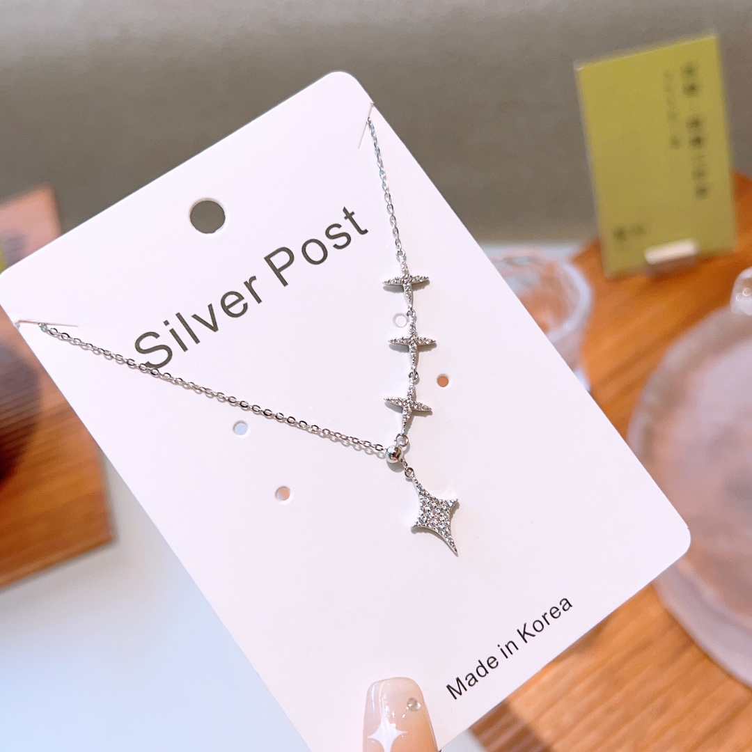 森ガールニッケル無添加銀ネックレスシルバー ウェディングギフト