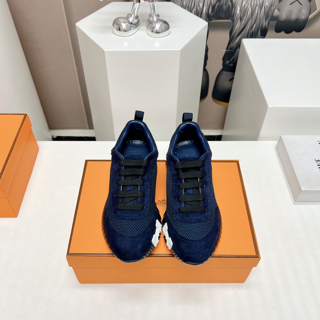 Hermes Zapatos Calzado informal Universal para hombres y mujeres Piel de oveja Colección primavera – verano Casual