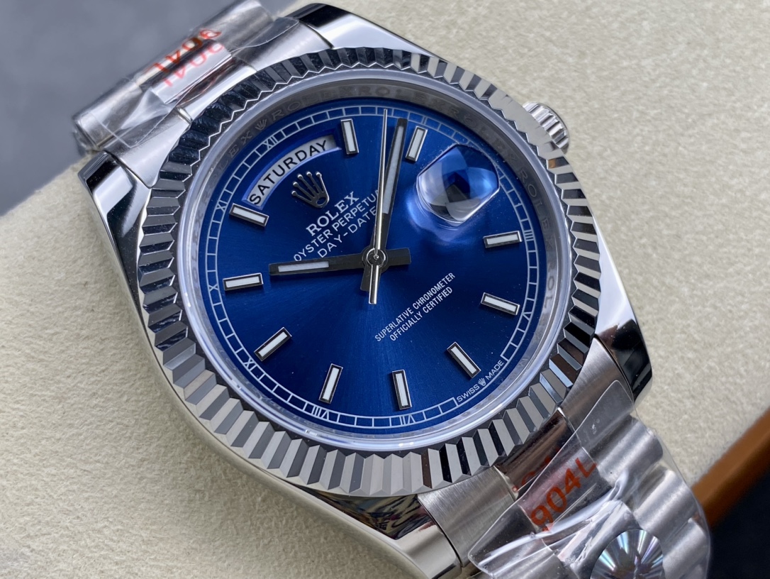 SK厂 劳力士Rolex 双历 星期日志型シリーズ 40mm - 高級男士腕時計