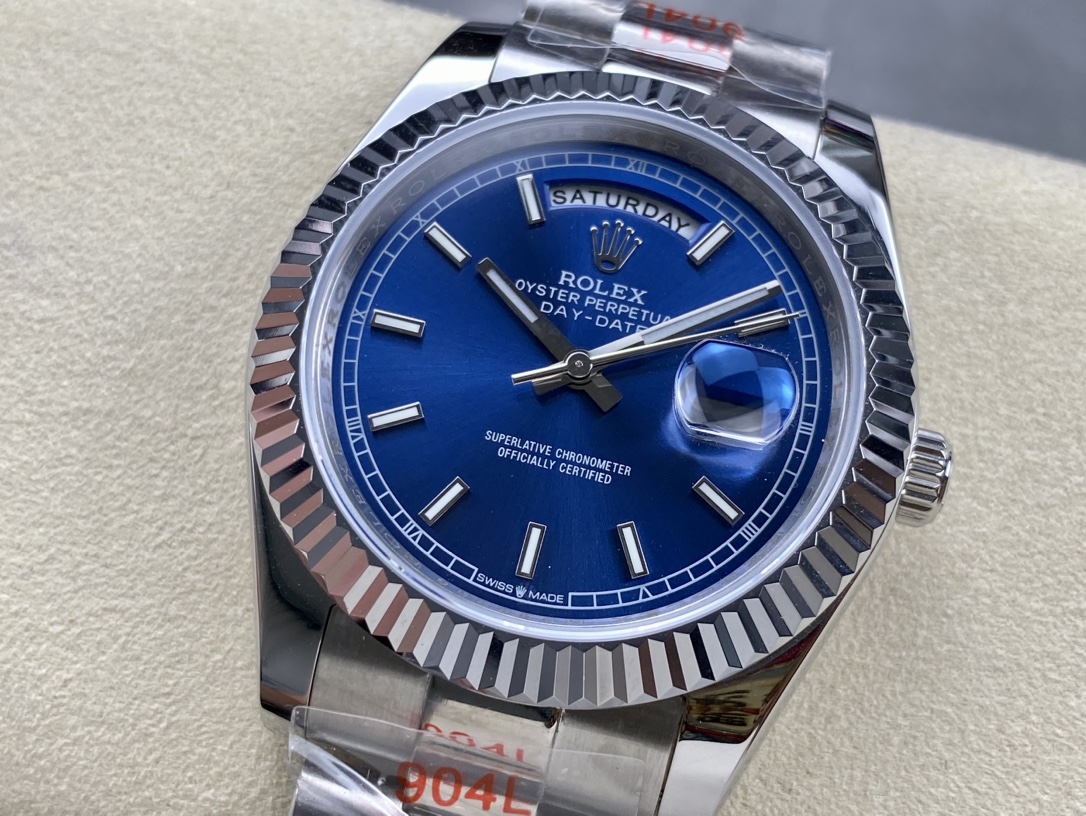 SK厂 劳力士Rolex 双历 星期日志型シリーズ 40mm - 高級男士腕時計