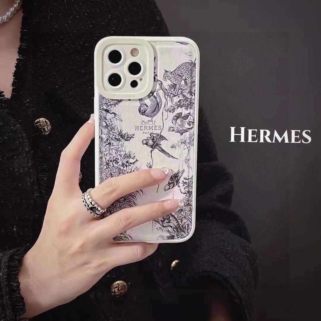 新上款架爱马仕-HERMES动物系列全包手机壳型号为了不出现报错型号请打开本机查看手机设置显示的型号️️