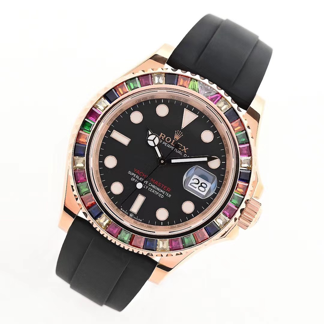 NO:143699,EW Rolex Yachts Made Candy Circle 40 Series ① Correct and adjust the direction, reverse adjustment, consistent with the original version; ② Exclusive custom movement, super long 72 hours of kinetic energy; ③ Upgrade original substitute grade tape, containing memory steel sheets, size, softness, material, workmanship details, new upgrade synchronous authentic products; EW produces, inevitable fine products, every extreme detail is the sincerity of EW factory ingenious development;,,rolex19860909EW劳力士游艇名仕型糖果圈40系列 ①修正调时方向,逆调顺转,与原版一致； ②独家定制机芯,超长72小时动能； ③升级原版代用级别胶带,内含记忆钢片,尺寸,软硬度,材料,做工细节,全新升级同步正品； EW出品,必然精品,每一个极致的细节都是EW工厂匠心开发的诚意；,,rolex,Watch