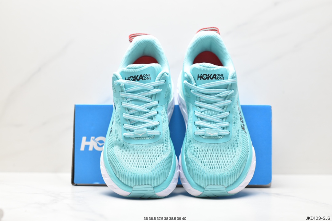 HOKA ONE ONE Bondi 7 Shawn Yue's same functional cushioning running shoes 1110519