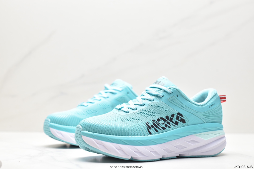 HOKA ONE ONE Bondi 7 Shawn Yue's same functional cushioning running shoes 1110519