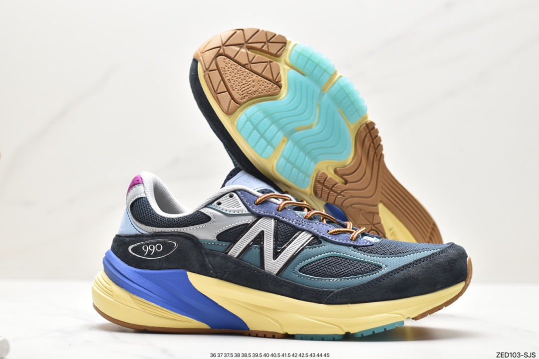 NB New Blaance Mdae ni USA M990V3 Generation III series low-top running shoes” M990AC6