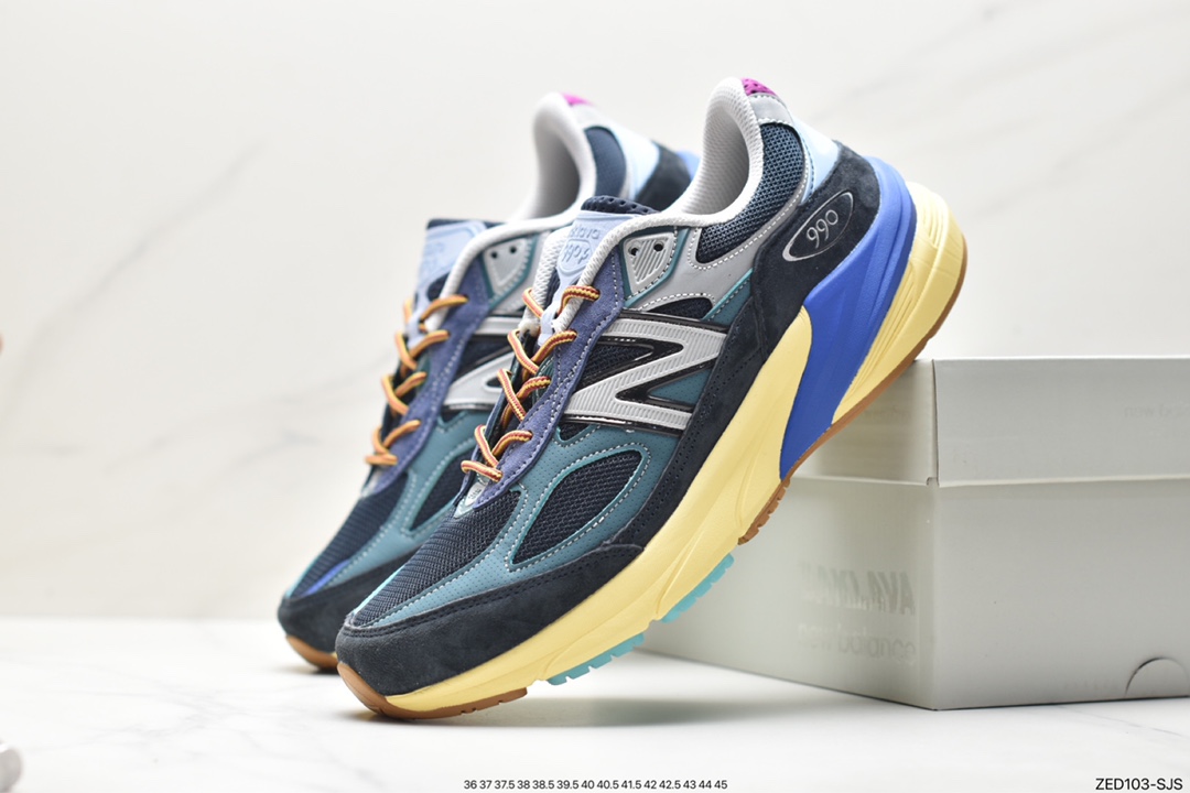 NB New Blaance Mdae ni USA M990V3 Generation III series low-top running shoes” M990AC6