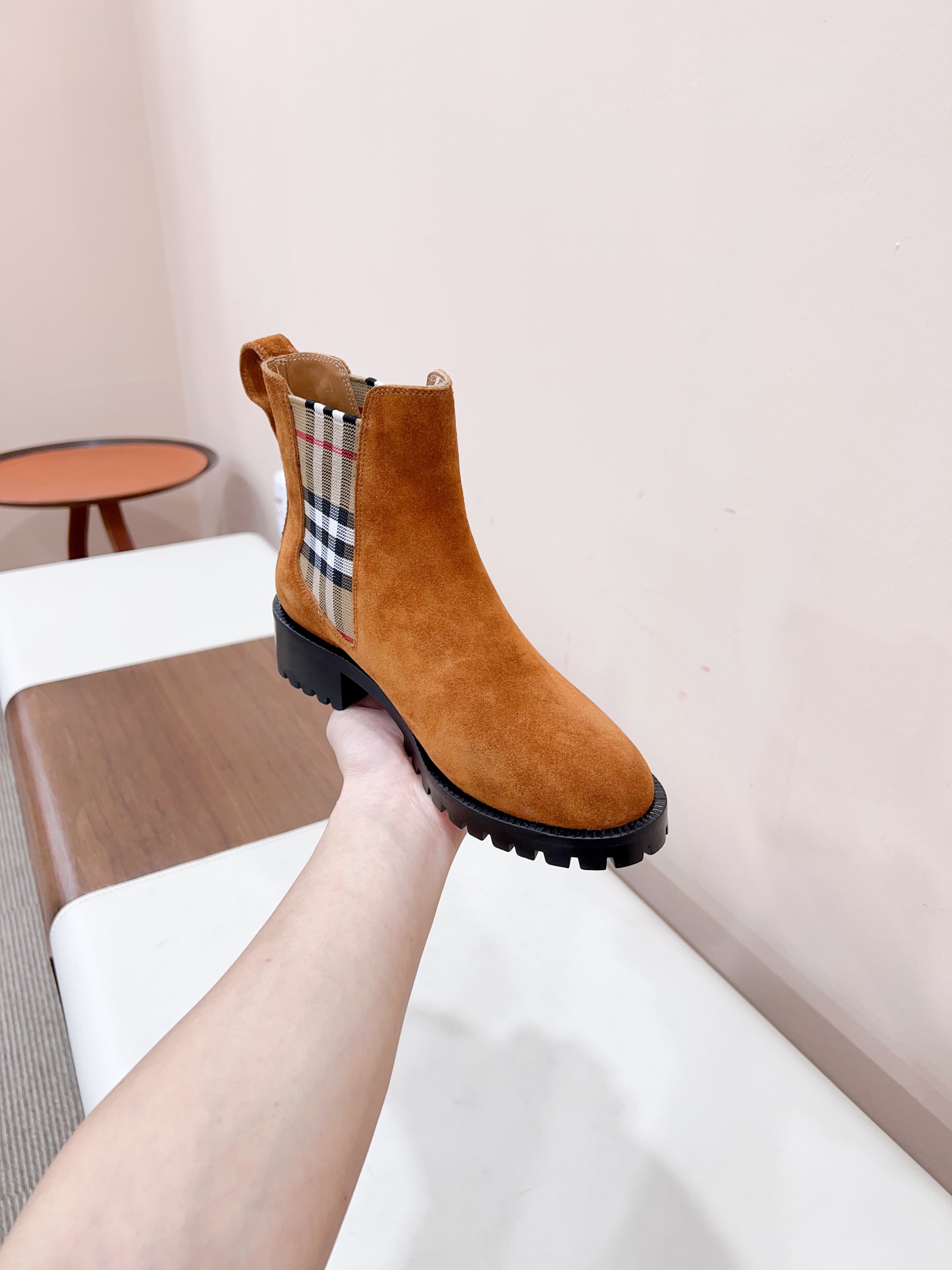 Burberry 2023ss Certified Korean-Style Bike Boots and Italian Chelsea Boots Overview - 图片 5