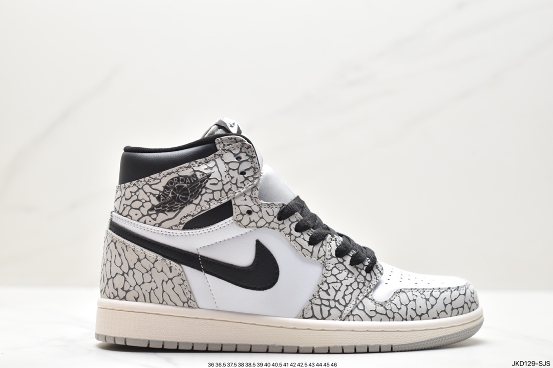 耐克Nike Air Jordan 1 Retro High OG”Black/White“AJ1代迈克尔·乔丹高帮篮球鞋 DZ5485-410