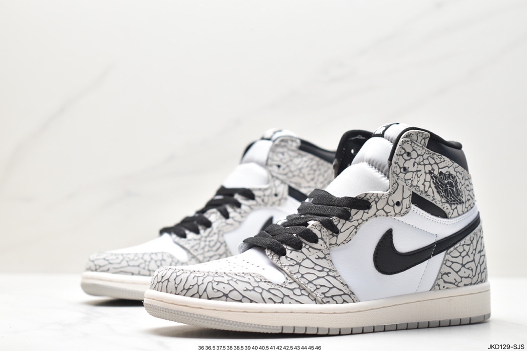 耐克Nike Air Jordan 1 Retro High OG”Black/White“AJ1代迈克尔·乔丹高帮篮球鞋 DZ5485-410