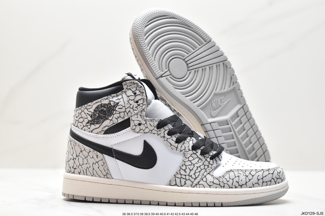 耐克Nike Air Jordan 1 Retro High OG”Black/White“AJ1代迈克尔·乔丹高帮篮球鞋 DZ5485-410