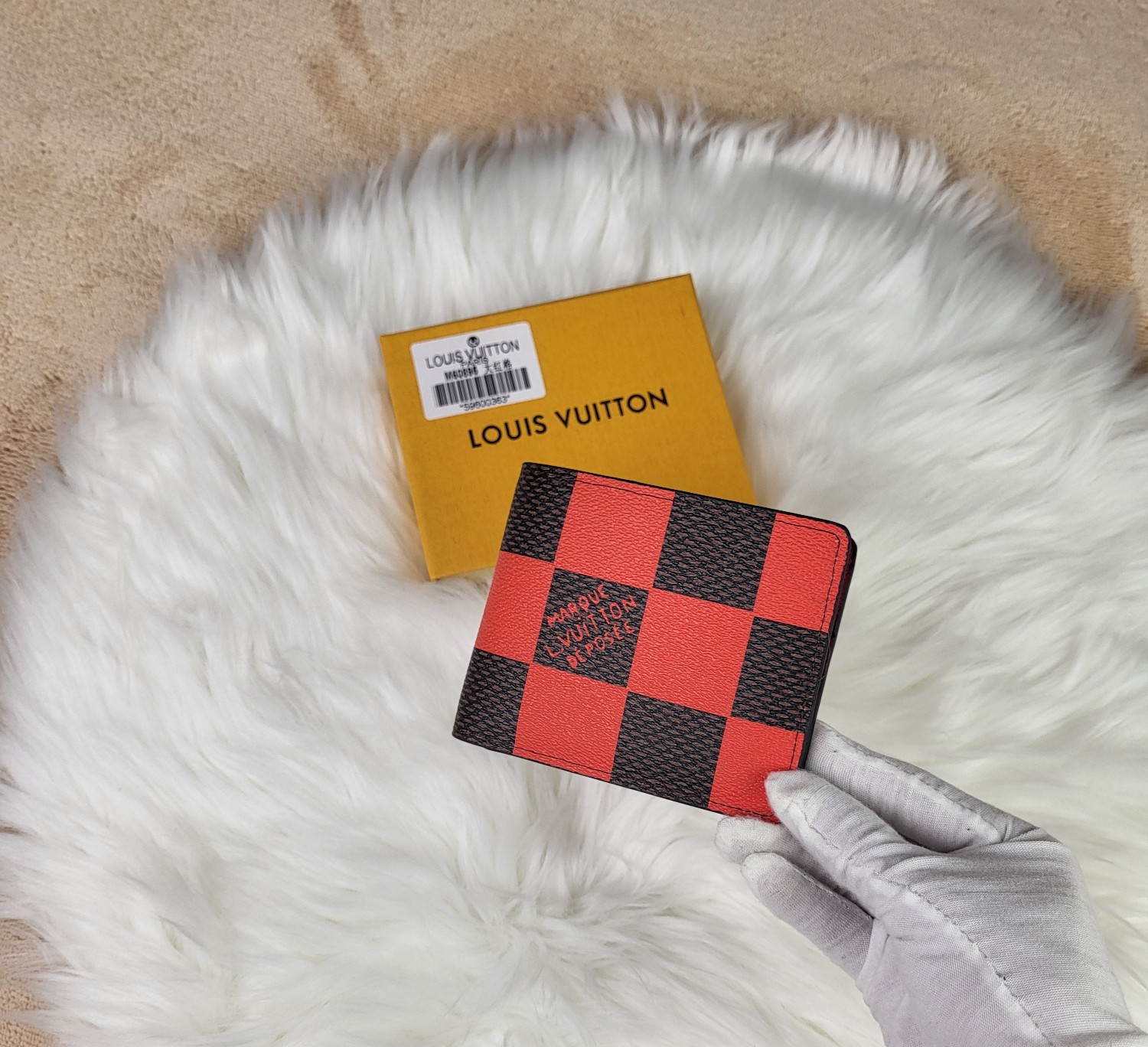 Bifold wallet from different angle